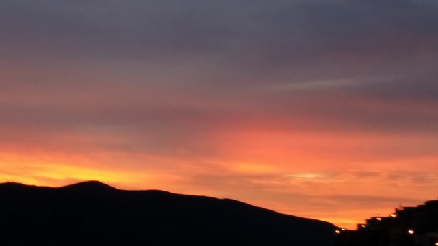 Sunrise, Taxco de Alarcon, Mexico